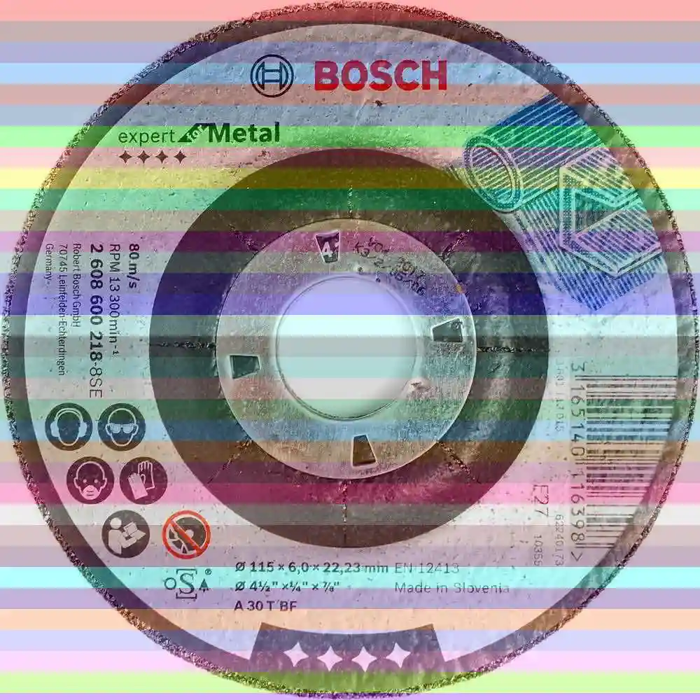 Круг шлифовальный по металлу — круг шлифовальный bosch металл ф230х8 (386)