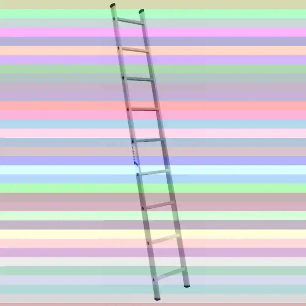 Sc1009 алюминиевая односекционная лестница team — лестница стремянка трехсекционная