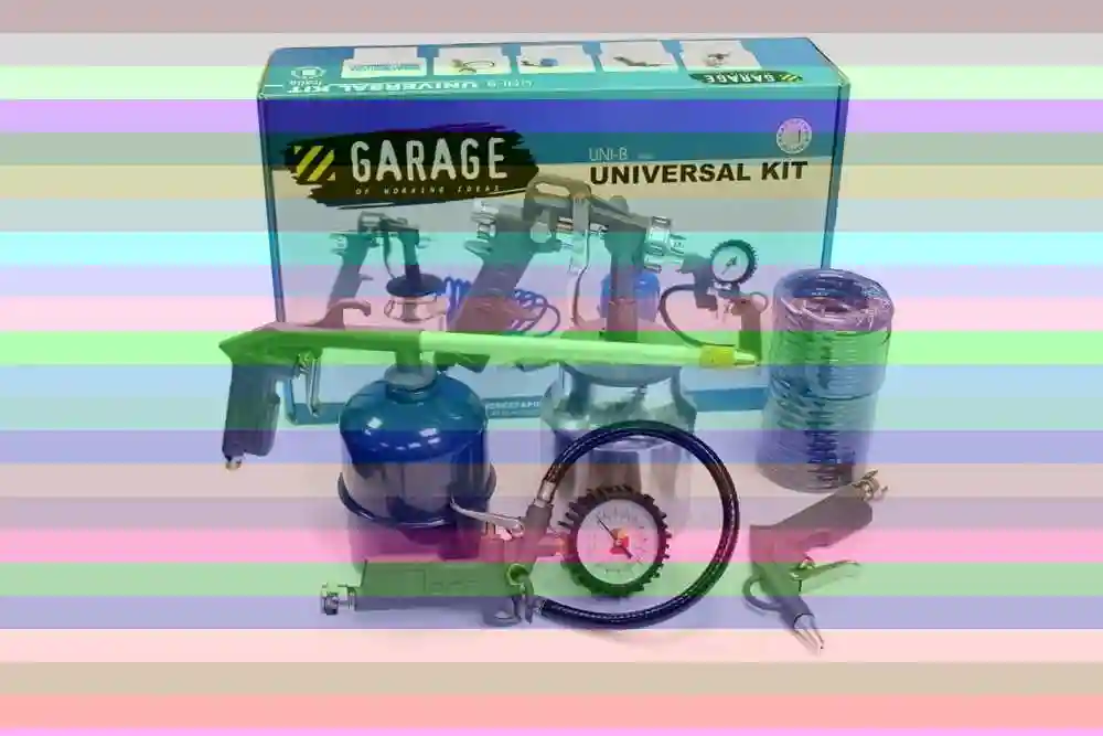Набор окрасочного инструмента garage universal uni-a — набор пневмоинструментов garage uni-a 8085330