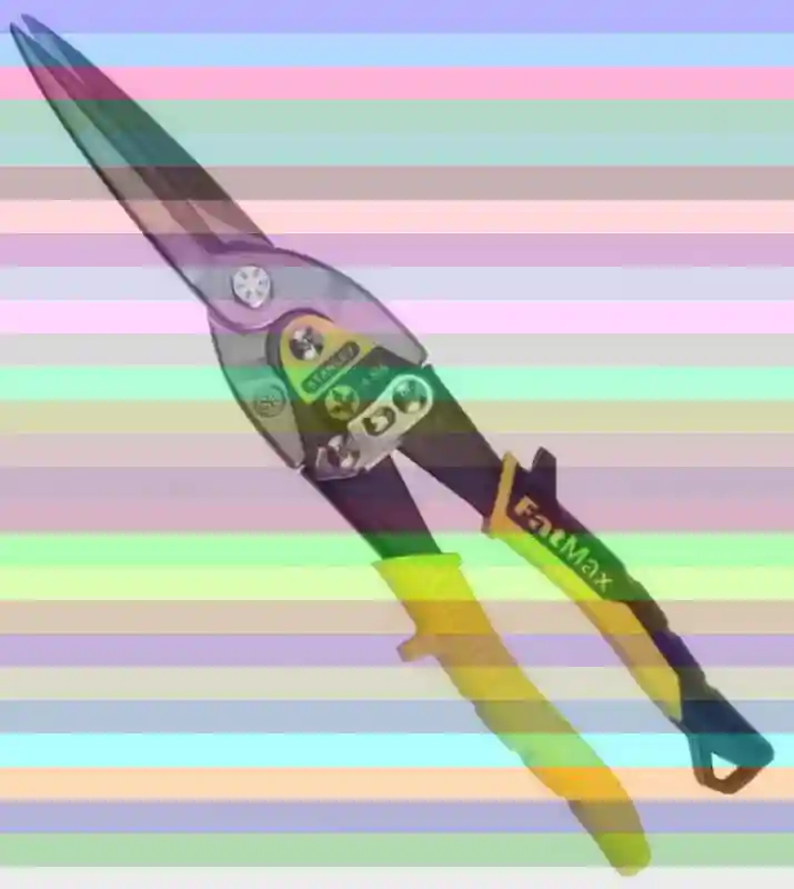 Универсальные ножницы по металлу stanley 2-14-566 — ножницы по металлу