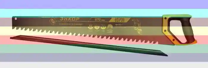 Ножовка для газобетона энкор ворон (9847) — ножовка энкор 9847