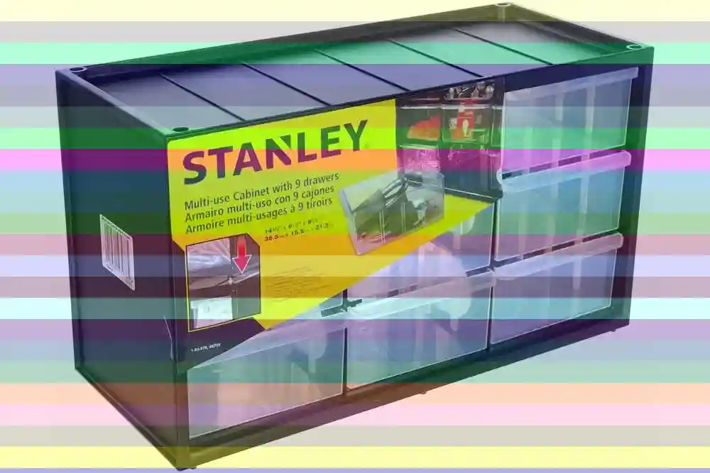 Органайзер c 9-ю большими выдвижными отделениями stanley 1-93-978 — органайзер stanley 1-93-980