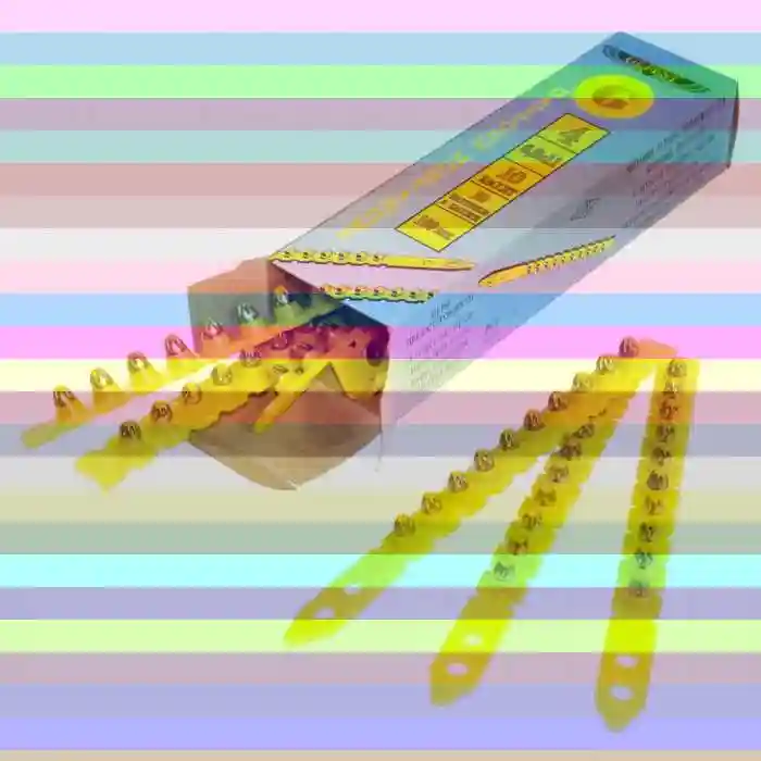 Маркер кабельный мкн-"n" желтый 1.5мм2 (1500шт/упак) iek — дюбель гвоздь 8х100