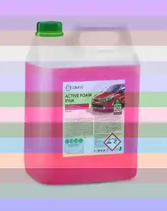 Автошампунь grass — автошампунь(пена) active foam pink 23кг (grass)