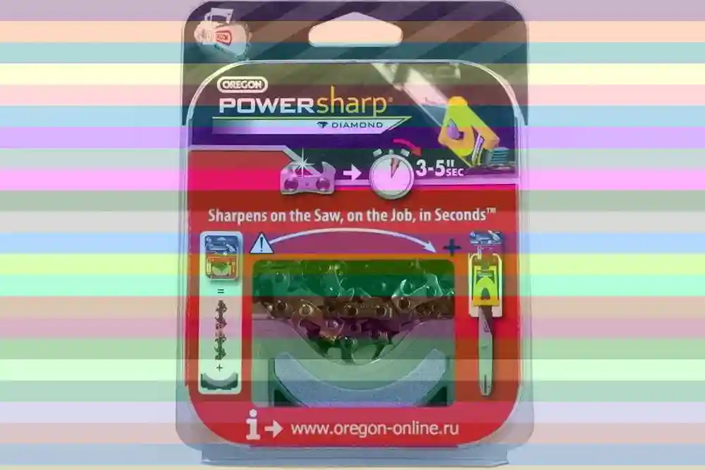 Шина 14" + бокс powersharp oregon — цепь ps91/52 powersharp